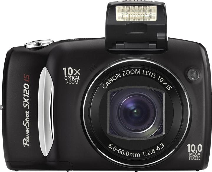 Immagine prodotto Canon PowerShot SX120 IS, 10 MPixel, zoom 10x, nero (1/2.5")