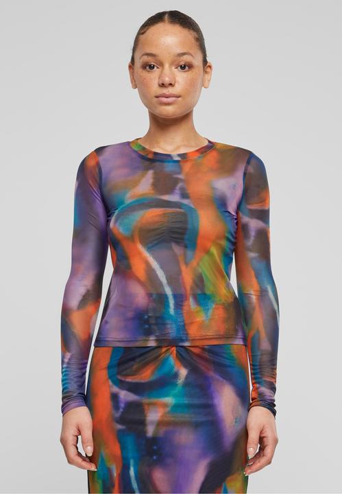 Immagine prodotto Urban Classics Maglia a maniche lunghe AOP da donna - 138403 (XXL)