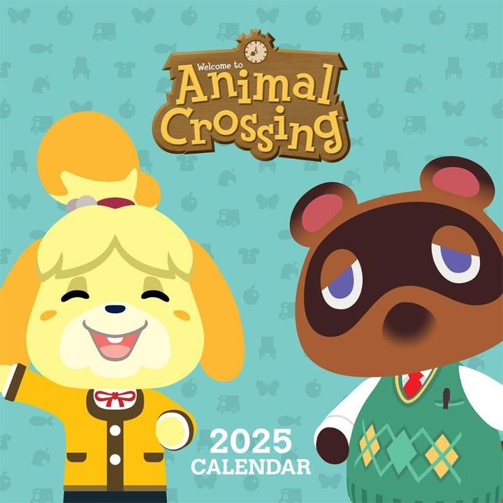 Produktbild Animal Crossing Wandkalender 2025 Quadratisch (30 x 30 cm, Deutsch)