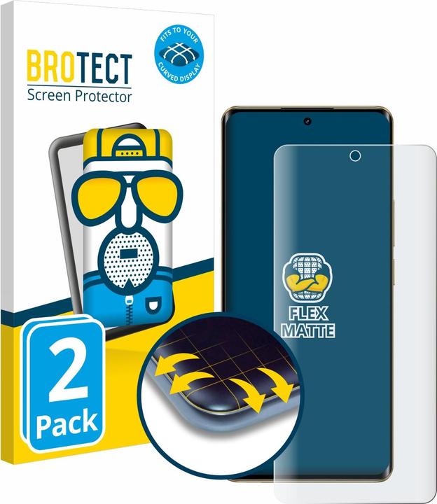 Image du produit BROTECT Full-Screen Protection Mat (2 pièce(s), Realme 13 Pro)