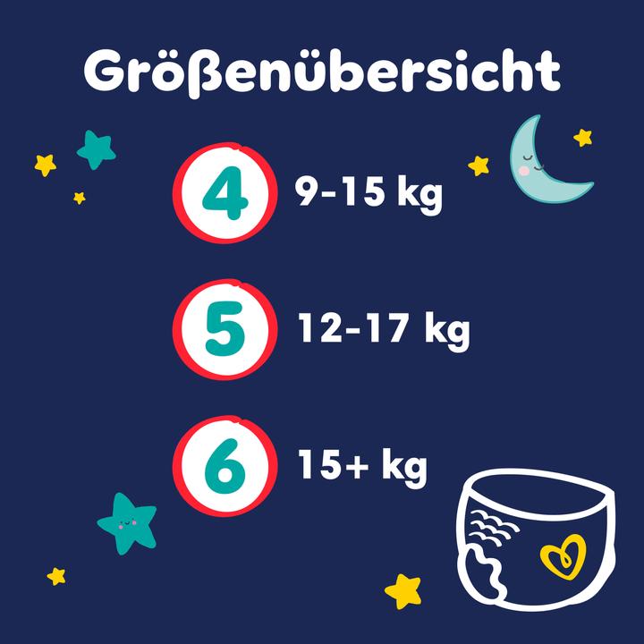 Image du produit Pampers Baby-Dry Night Pants (Taille 4, Pack, 40 pièce(s))