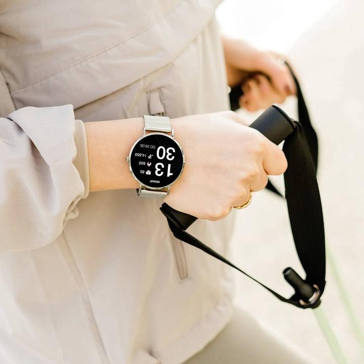 Actual product image Xcoast SIONA 2 Smartwatch 42 mm Topaz Silver (42 mm)