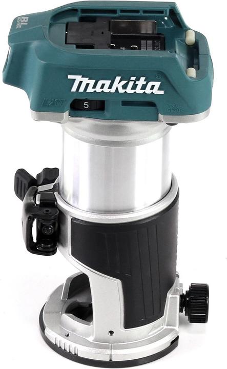 Produktbild Makita DRT 50 RFJ Akku Multifunktionsfräse brushless 18V + 2x Akkus 3,0 Ah + Schnellladegerät im Mak