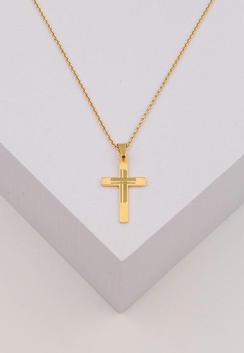 Produktbild Muau Kreuz (750, 14 K Gold)