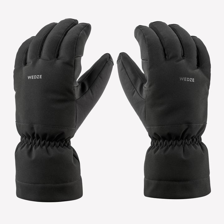 Produktbild Wedze Skihandschuhe Erwachsene warm - 500 schwarz (L)