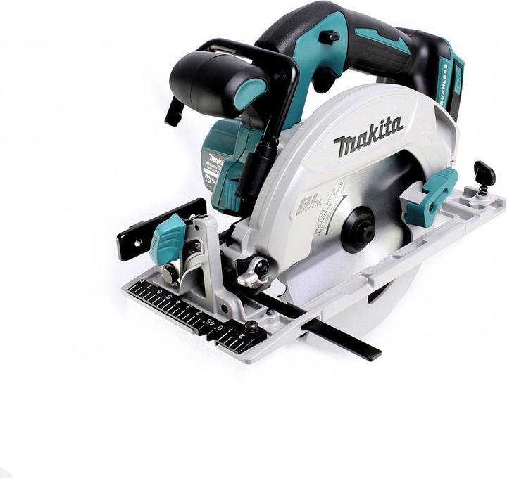 Produktbild Makita DHS 680 ZJ Akku Handkreissäge 18 V 165 mm Brushless + Adapter + Makpac - ohne Akku, ohne Lade