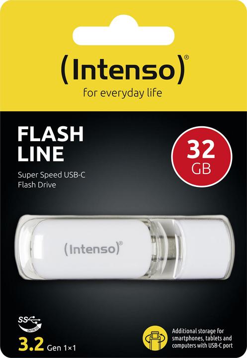 Produktbild Intenso Flash Line Type-C (32 GB, USB-C)
