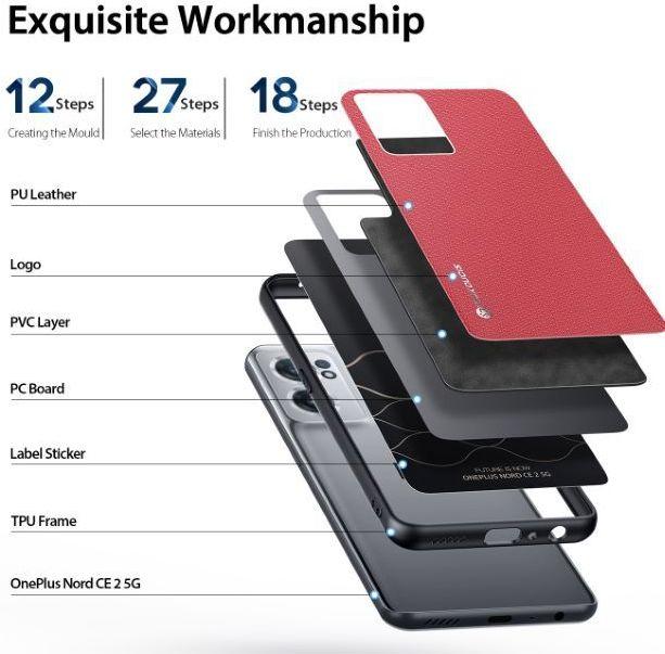 Produktbild Dux Ducis Fino Series Hardcase Hülle (OnePlus Nord CE 2 5G)