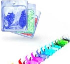 Produktbild PatchSee Kabel Clip Farbe, Set= (0.10 m)