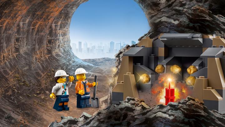 Immagine prodotto LEGO Attrezzature di perforazione pesante per l'industria mineraria (60186, LEGO City)