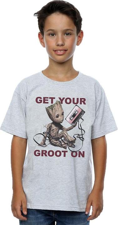 Immagine prodotto Guardians of the Galaxy Maglietta Boys Get Your Groot On Heather (116)