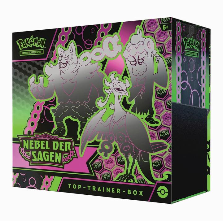 Actual product image Pokémon POK Karmesin & Purpur 06.5 Top-Trainer Box (German, Elite / Top Trainer Box)