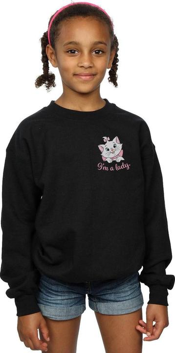 Immagine prodotto Disney Aristocats Marie I'm A Lady Breast Print Felpa Ragazze (140, 146)