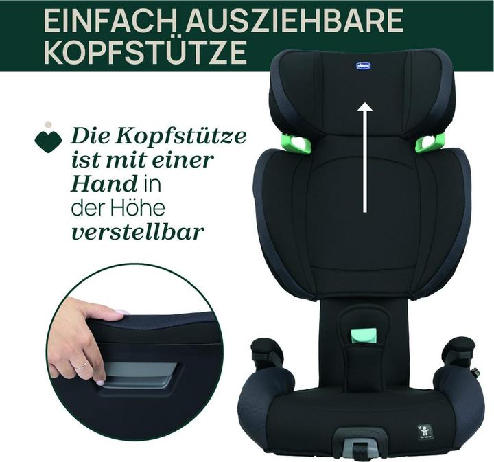 Image du produit Chicco Quizy I-Size (Rehausseur de siège pour enfant, Norme ECE R129/i-Size)