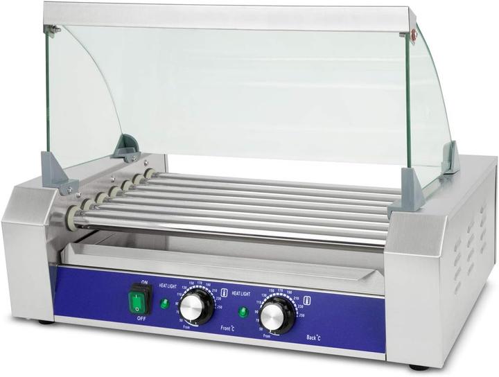 Produktbild Vertes Gastro Hot Dog Maker mit Heizzonen und Glasabdeckung