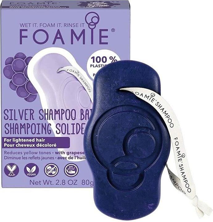 Foamie Silver (80 ml, Festes Shampoo)