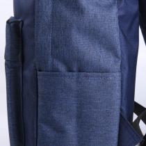 Actual product image backpack casual urban asas, dark bl