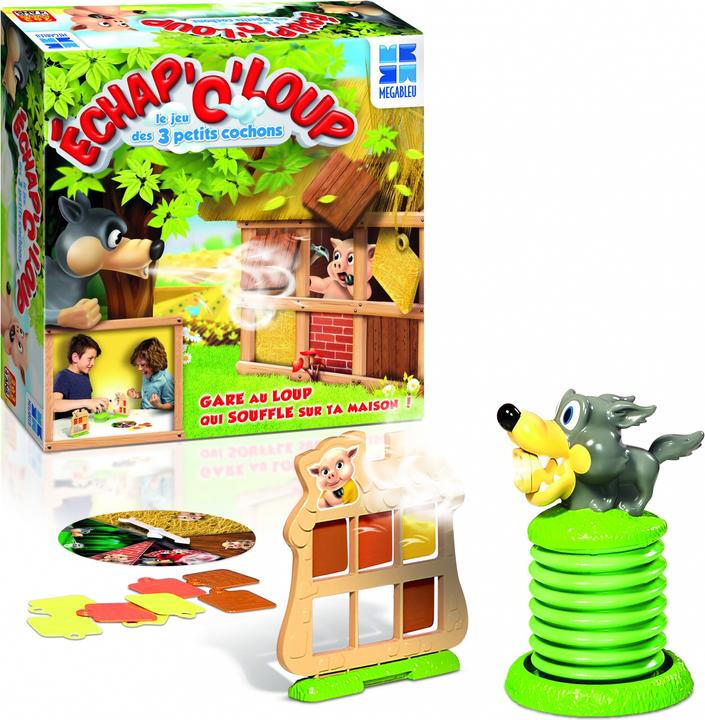 Image du produit Megableu 678004 Jeu de société Echap'O'Loup course (Français)