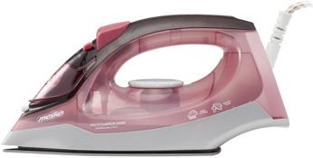 Actual product image Mesko MS 5028 Iron Dry & Steam Iron Ceramic Ironing Sole (2600 W, 60 g/min)