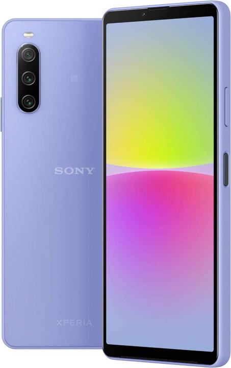 Sony Xperia 10 IV (128 GB, Lavanda, 6", SIM + eSIM, 12 Mpx, 5G)