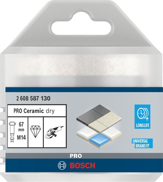 Produktbild Bosch Professional Zubehör PRO Core Cutter dry, 67 x 35 x 22,23 mm (67 mm)