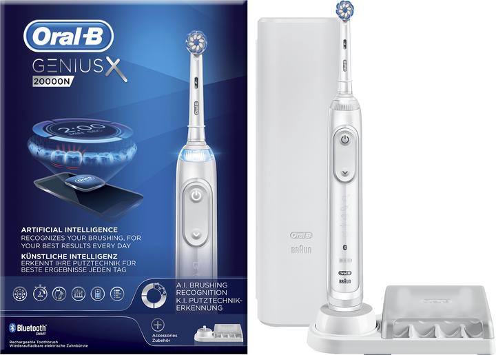 Actual product image Oral-B Genius X 80324759 Electric Toothbrush Adult Rotating Vibrating Toothbrush (Oscillating toothbrush)