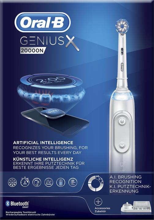 Actual product image Oral-B Genius X 80324759 Electric Toothbrush Adult Rotating Vibrating Toothbrush (Oscillating toothbrush)