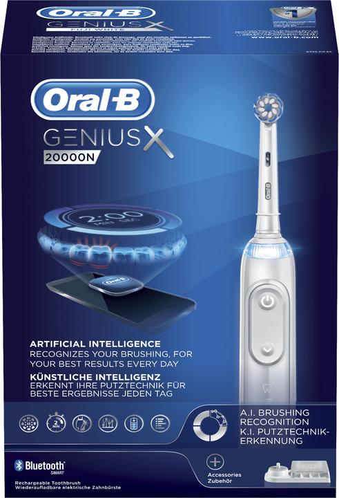 Actual product image Oral-B Genius X 80324759 Electric Toothbrush Adult Rotating Vibrating Toothbrush (Oscillating toothbrush)