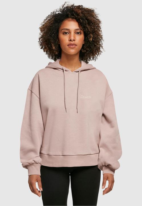 Actual product image Merchcode Ladies It Beats Loud Organic Oversized Hoody - 113399 (5XL)