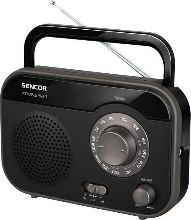 Produktbild Sencor SRD 210 B Radio Tragbar Analog (FM, AM)