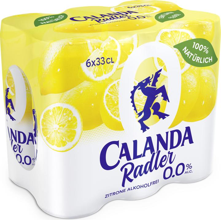 Actual product image Calanda Radler (6 x 33 cl)