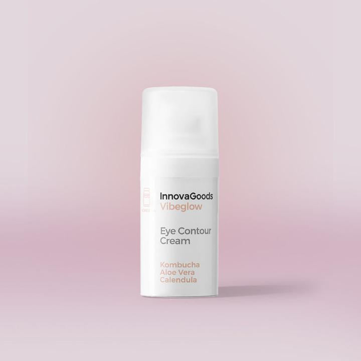 Produktbild InnovaGoods Augenkontur Kombucha Vibeglow 15 ml (Crème, 15 ml, Tag + Nacht)