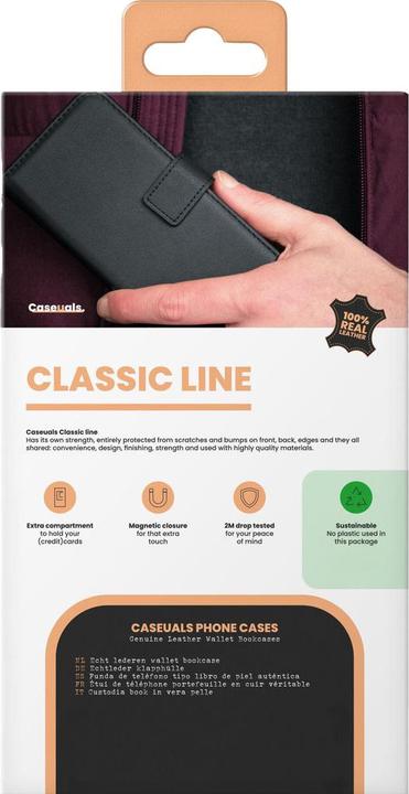 Actual product image Caseuals Bookcase iPhone 14 Red (Apple iPhone 14)