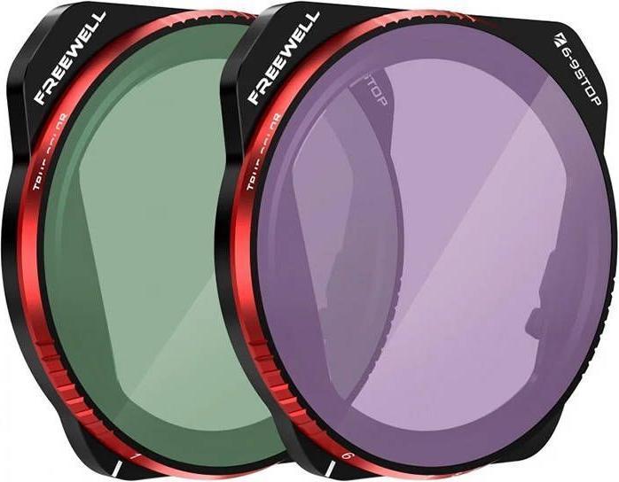 Freewell Filtri ND variabili True Color per DJI Mavic 3 Pro (Filtri per droni, DJI Mavic 3 Pro Cine, DJI Mavic 3 Pro)