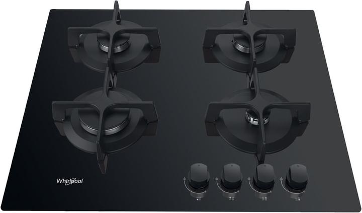 Image du produit Whirlpool AKT 616/NB Table de cuisson intégrée Table de cuisson à gaz 4 zone(s)