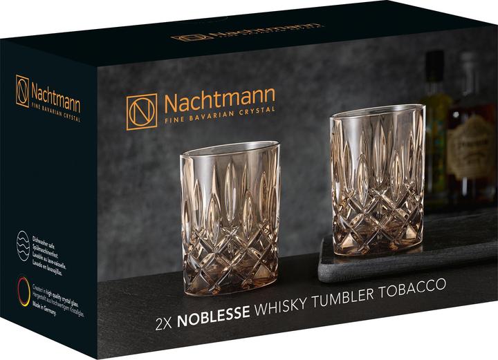 Immagine prodotto Nachtmann Bicchiere da whisky tob. Noblesse 2s (2.95 dl, 2 x, Bicchiere da whisky)