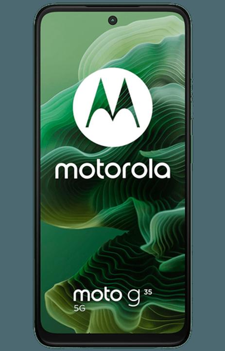 Produktbild Motorola Moto G35 (128 GB, Leaf Green, 6.72", Dual SIM, 50 Mpx, 5G)