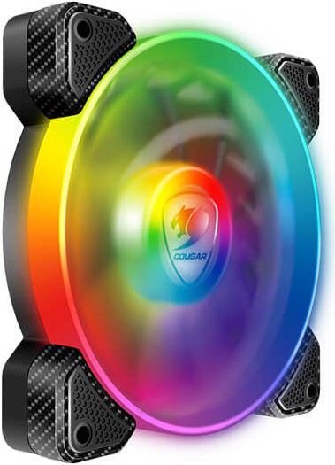 Produktbild Cougar Gaming VORTEX RGB SPB 120 Cooling Fan Computergehäuse Kühler 12 cm Schwarz
