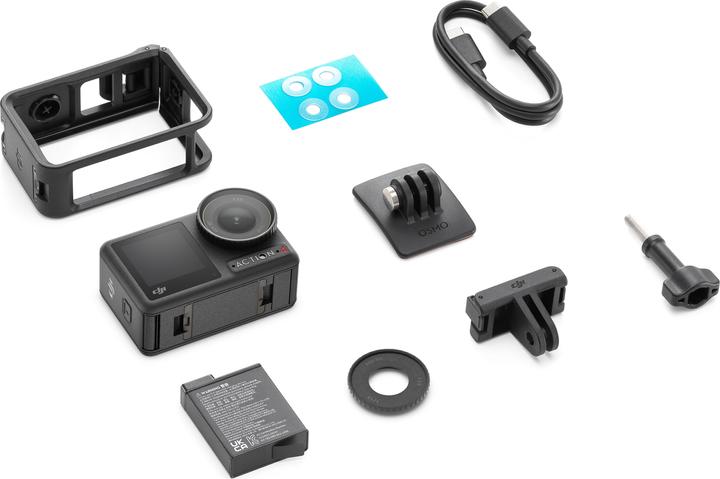DJI Osmo Action 4 Standard Combo (120p, Bluetooth, WLAN)
