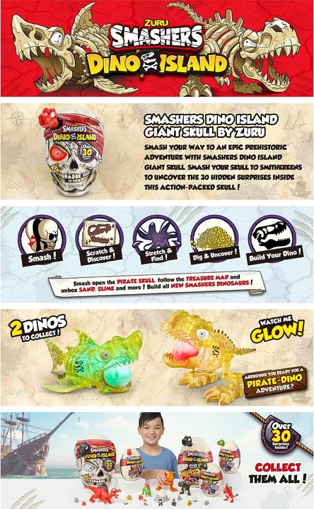 Produktbild Smashers Dino Island Giant Skull