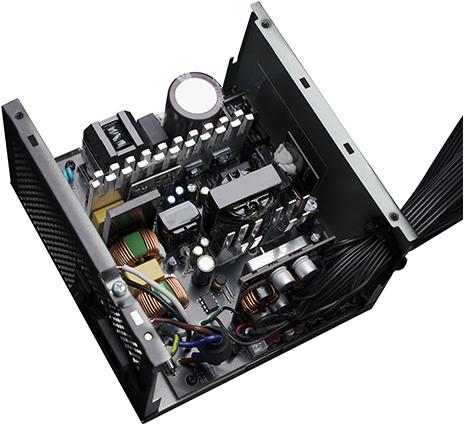 Actual product image Deepcool PM750D Power Supply 750 W 20+4 pin ATX ATX Black (750 W)