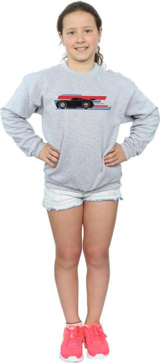 Produktbild Disney Cars Jackson Storm Stripes Sweatshirt Mädchen (152, 158)