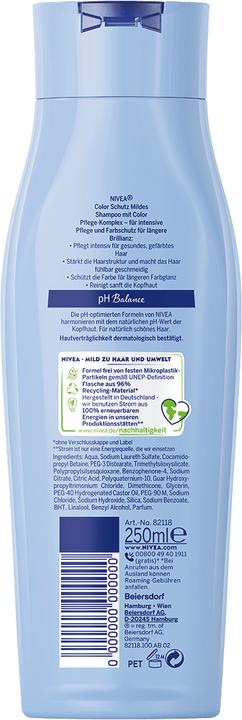 Actual product image NIVEA 82118 Hair shampoo (250 ml, Liquid shampoo)