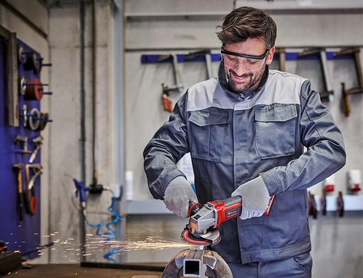 Actual product image Einhell Cordless angle grinder TE-AG 18/ 115 Q Li Kit (1x 4.0 Ah)