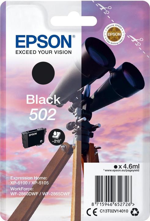 Immagine prodotto Epson 502 (FC)