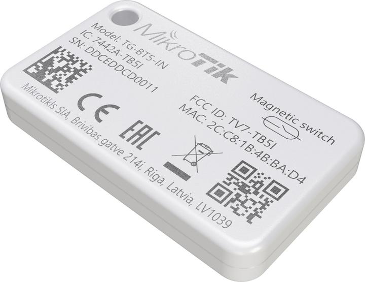 Actual product image MikroTik TG-BT5-IN Indoor Bluetooth Beacon (Network Accessories)