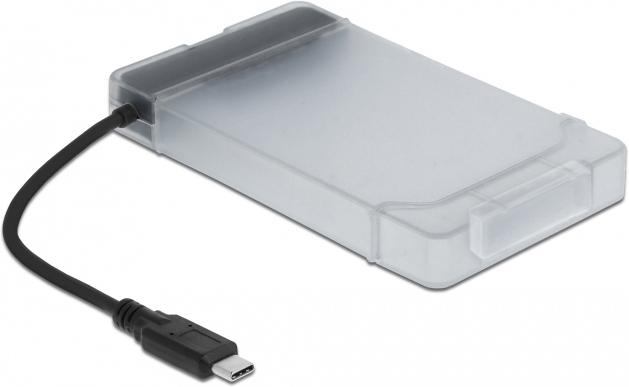 Actual product image Delock USB Type-C to SATA Converter with 2.5" Protection Cover (2.5")