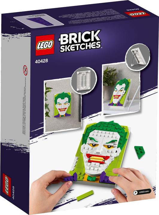 Image du produit LEGO Brick Sketches - Joker (40428)