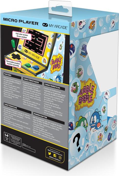 Image du produit MyArcade Bubble Bobble Micro Player