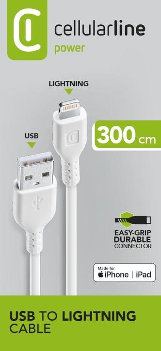 Actual product image Cellularline Home (3 m, USB 2.0)